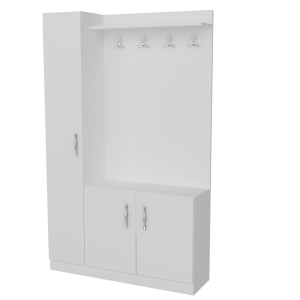 Dulap lobby alb 180 cm Naturel The Home Collection