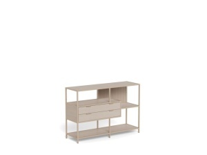 Etajera din metal gri 78 cm Seaford Avy Quiet Object