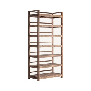 Etajera maro din lemn 254 cm Helmond Vical Home