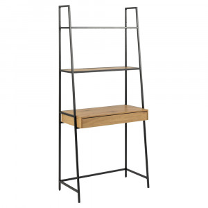Etajera maro/neagra din metal 175 cm Seaford Quiet Object