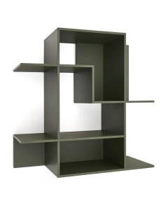 Etajera modulara verde 80 cm Ina Kave Home