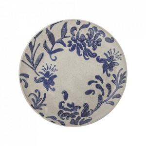 Farfurie intinsa albastra din ceramica 19 cm Petunia Creative Collection