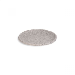 Farfurie pentru desert gri din ceramica 20 cm Newlithic Seletti