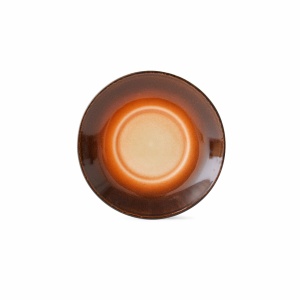 Farfurioara multicolora din ceramica 12 cm 70s Medium Roast HKliving