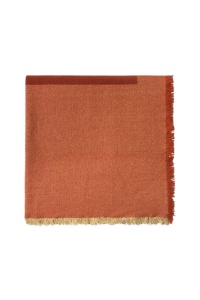 Fata de masa din bumbac maro teracota 170x250 cm Vertical Lorena Canals