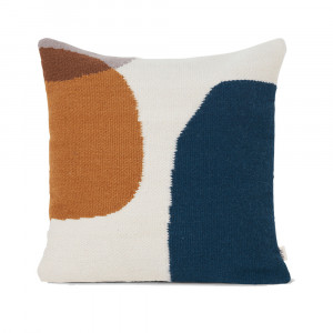 Fata de perna multicolora din fibre naturale 50x50 cm Kelim Ferm Living