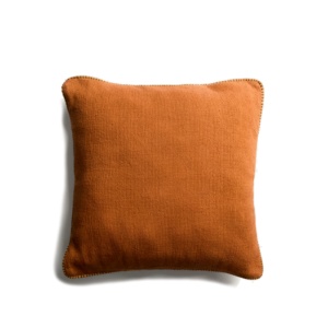 Fata de perna portocalie din bumbac 45x45 cm Lunor Kave Home