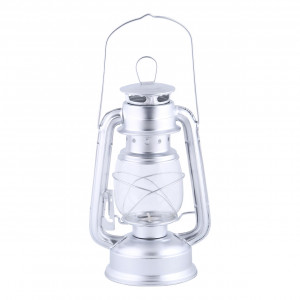 Felinar argintiu din metal 24 cm Classic Esschert Design