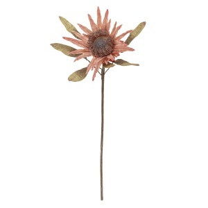 Floare artificiala multicolora din fibre sintetice 100 cm Protea Bloomingville