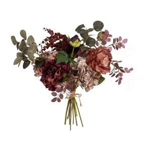 Flori artificiale din fibre sintetice multicolore 60 cm Velvet Boom House Nordic
