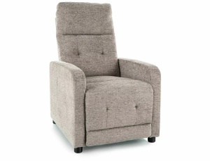Fotoliu recliner gri din textil Otus The Home Collection