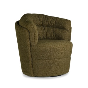 Fotoliu verde din textil Twister HKliving