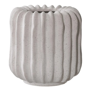 Ghiveci gri din ceramica 15 cm Uruf House Nordic