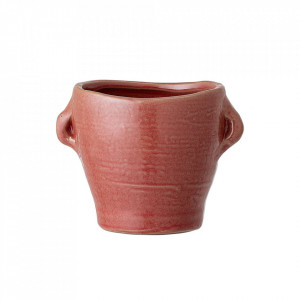 Ghiveci rosu din ceramica 8 cm Kastor Bloomingville