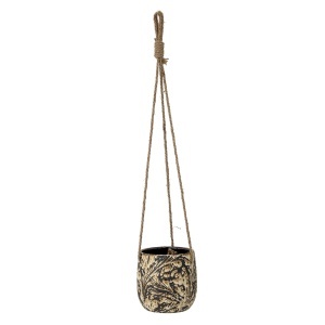 Ghiveci suspendabil maro din ceramica 65x12 cm Moghis Bloomingville