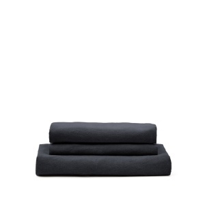 Husa pentru canapea gri din textil pentru 4 persoane Nora Kave Home
