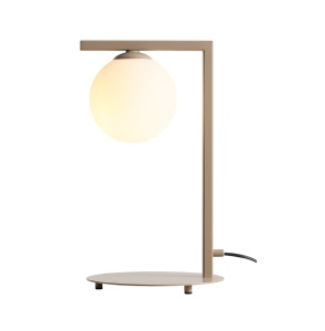 Lampa birou bej din metal 49 cm Zac Aldex