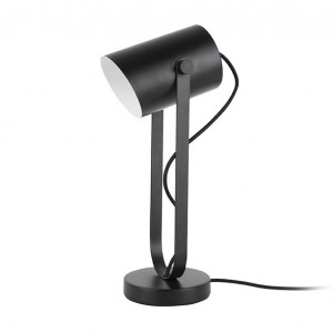 Lampa birou neagra din fier 42 cm Amazing Present Time