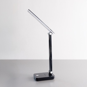 Lampa de birou neagra din plastic 35 cm Biurkowa Zuma Line