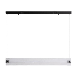 Lustra alba/neagra din sticla Shalese Vical Home