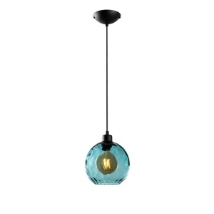 Lustra albastra din metal Benek The Home Collection