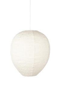 Lustra crem din textil Lamp Cocoon XL Zuiver