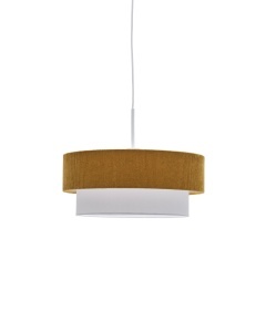 Lustra galbena din bumbac Bianella Kave Home