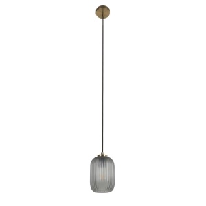 Lustra gri din metal Hestia Kave Home