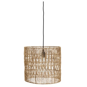 Lustra maro din fibre naturale Clark Madam Stoltz