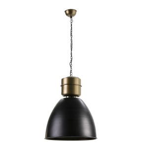 Lustra neagra/aurie din metal Eter Thai Natura
