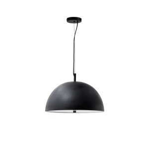 Lustra neagra din metal Catlar Kave Home