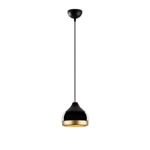 Lustra neagra din metal Yildo The Home Collection