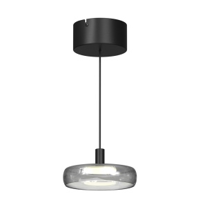 Lustra neagra din sticla Float Maytoni