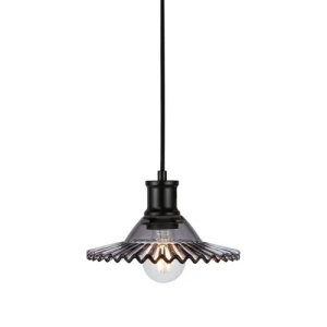 Lustra neagra/gri fum din metal Novia Markslojd