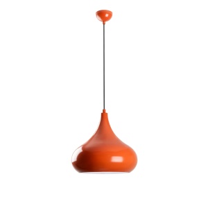 Lustra portocalie din metal Saglam Neo The Home Collection