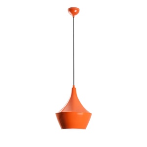 Lustra portocalie din metal Tom Art The Home Collection
