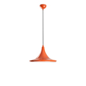 Lustra portocalie din metal Tom The Home Collection