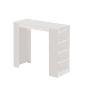 Masa bar alba 52x120 cm Sara The Home Collection