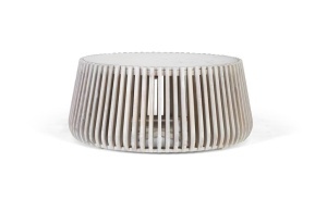 Masa de cafea alba din lemn 96 cm Nariel Giner y Colomer