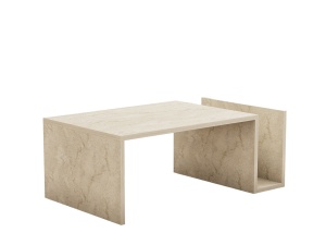 Masa de cafea bej/gri 50x87 cm Memo The Home Collection