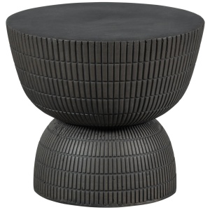 Masa de cafea din fibre maro 40 cm Samson Woood