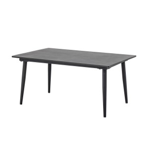Masa de cafea exterior neagra din metal 45 cm Pavone Bloomingville