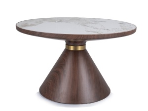 Masa de cafea maro din ceramica 70 cm Napa The Home Collection
