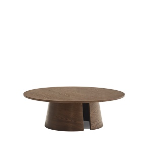Masa de cafea maro inchis din lemn 110 cm Cep Teulat