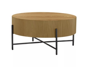 Masa de cafea maro/neagra 80 cm Tuca The Home Collection