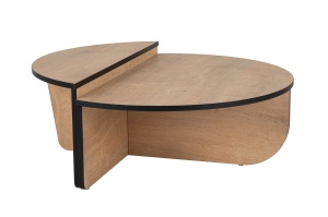 Masa de cafea maro/neagra Orion The Home Collection