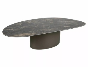 Masa de cafea neagra/maro cupru 80x140 cm Bello The Home Collection