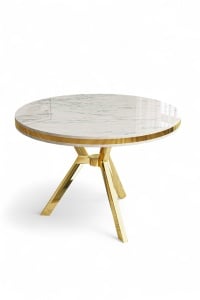 Masa dining alba/aurie 90 cm Mos The Home Collection