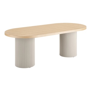 Masa dining bej/maro 100x220 cm Solva House Nordic