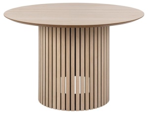 Masa dining din lemn maro 120 cm Linley Quiet Object